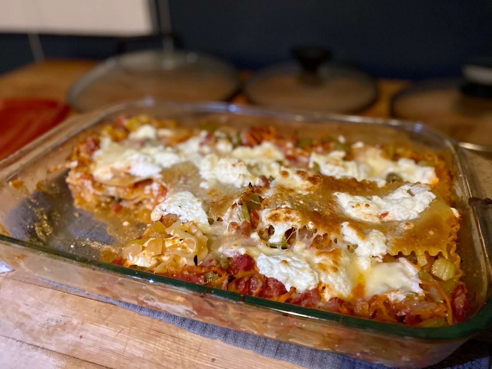Ricotta and Zucchini Lasagna